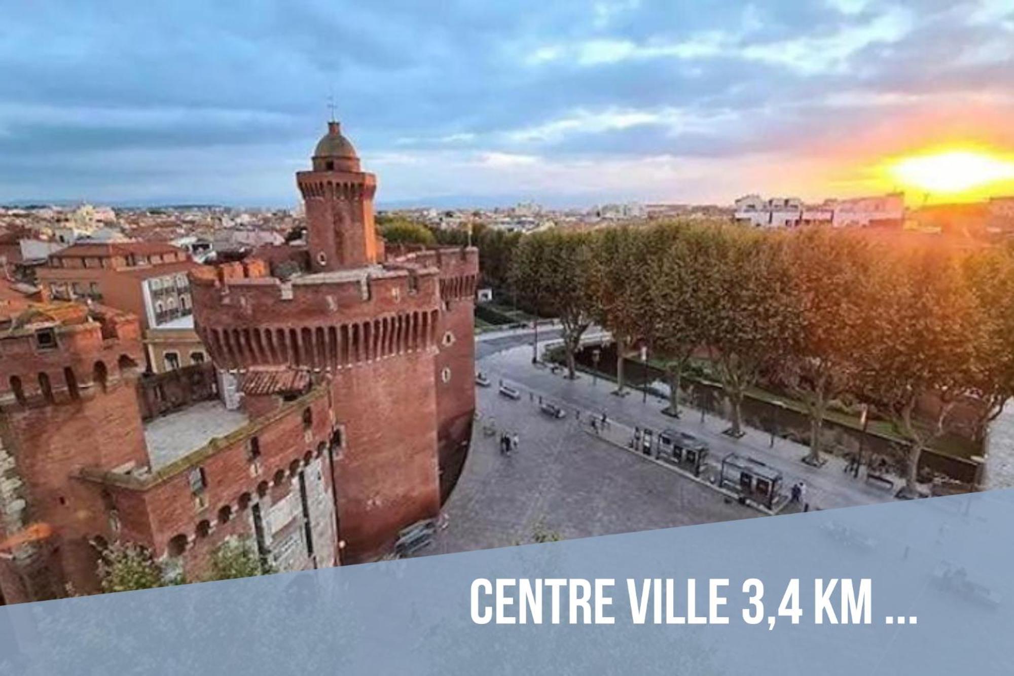 L'Artmonie - Climatise - Jardin - Centre-Ville - Plage Perpignan Kültér fotó