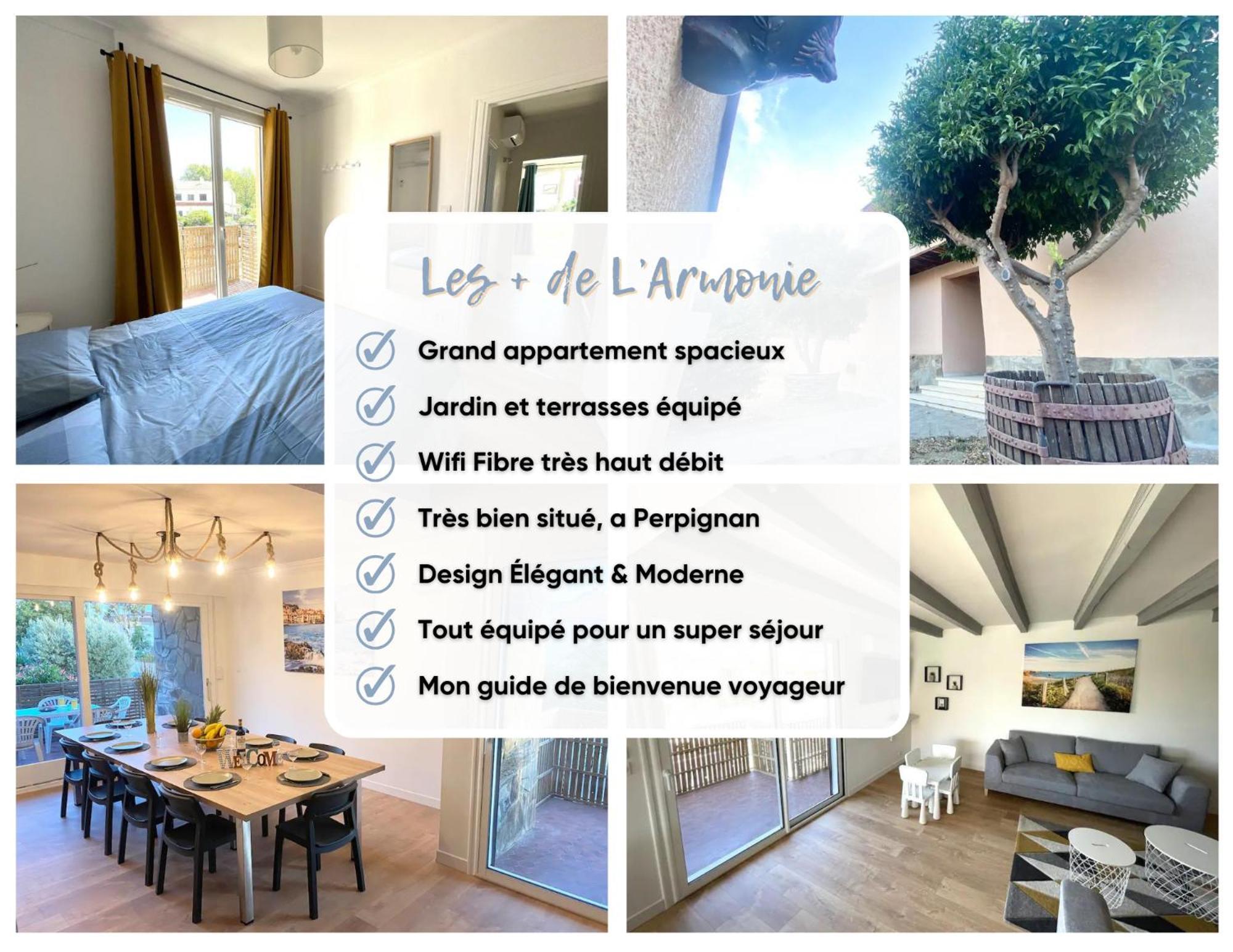 L'Artmonie - Climatise - Jardin - Centre-Ville - Plage Perpignan Kültér fotó