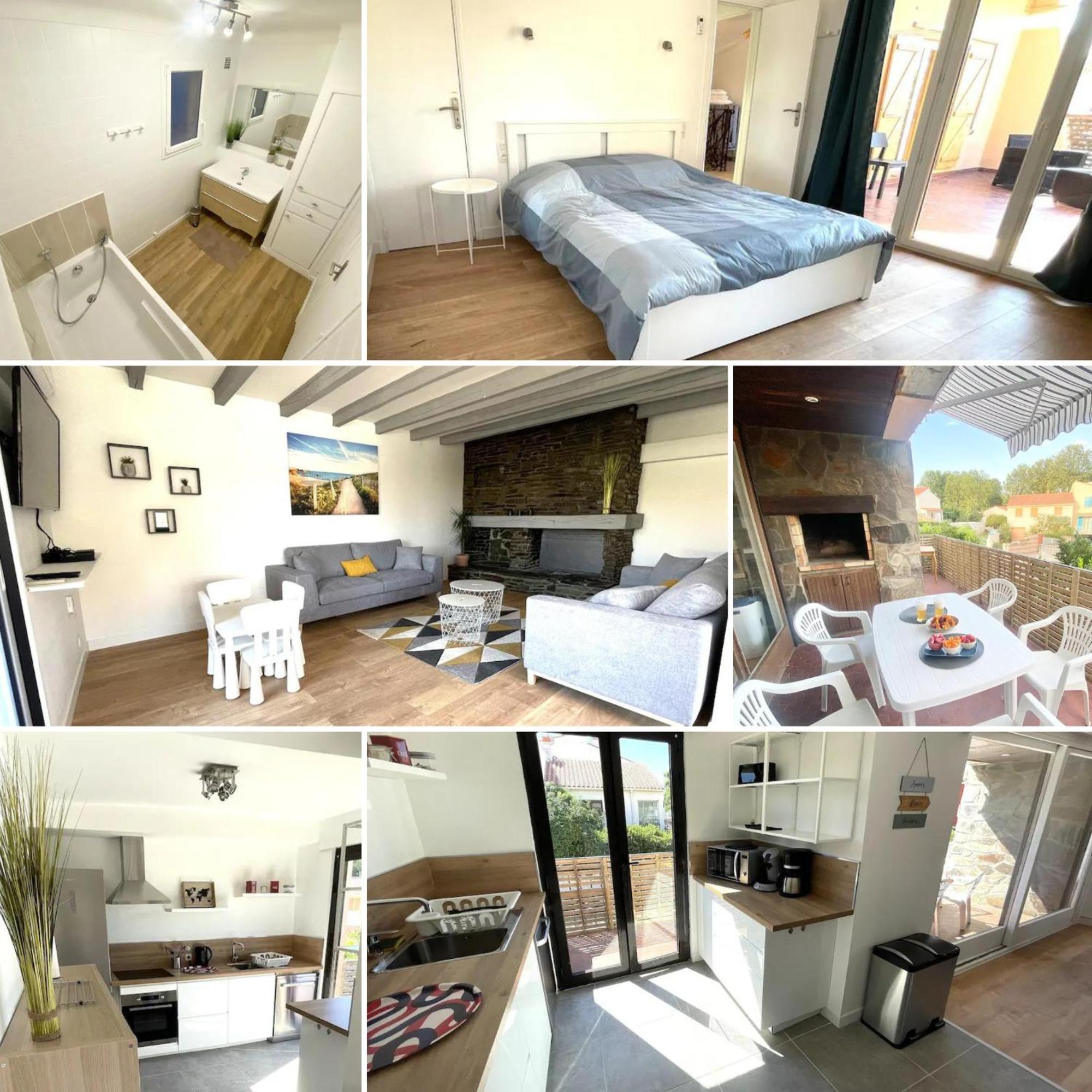L'Artmonie - Climatise - Jardin - Centre-Ville - Plage Perpignan Kültér fotó